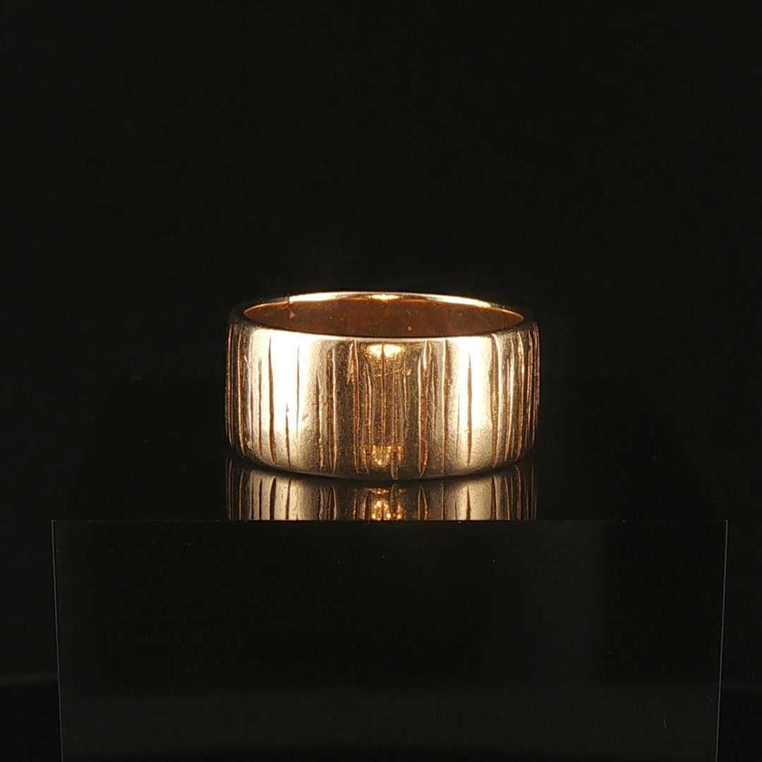 Tiffany & Co. Vintage 14k Yellow Gold 9g Solid Band Ring Size 8