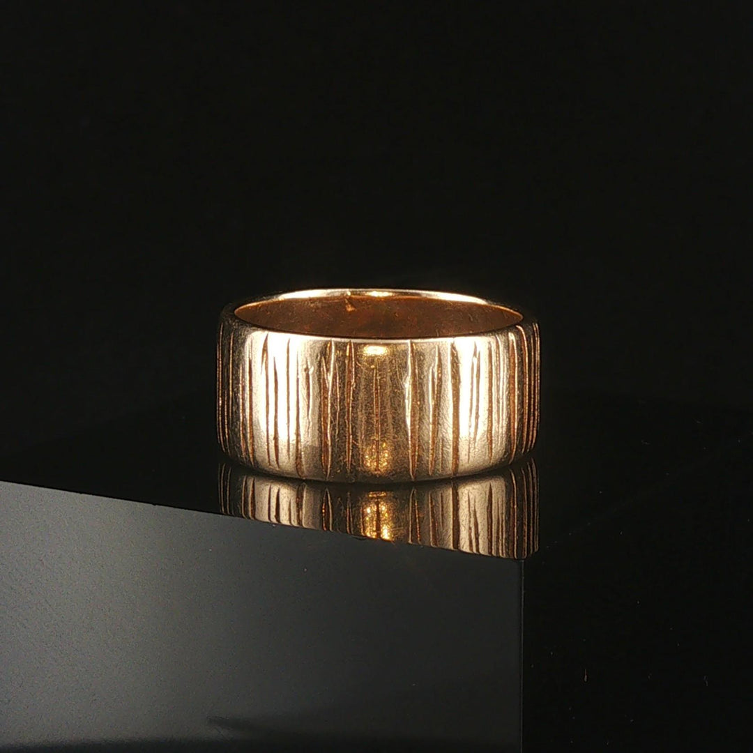 Tiffany & Co. Vintage 14k Yellow Gold 9g Solid Band Ring Size 8