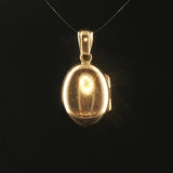 Charles Green & Sons 18k Yellow Gold and Diamond Vintage Locket Pendant