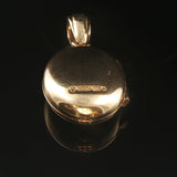 Charles Green & Sons 18k Yellow Gold and Diamond Vintage Locket Pendant
