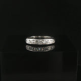 Platinum and 0.50cttw Diamond Vintage Band Ring Size 5.5