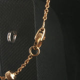 Marco Bicego Paradise 18k Yellow Gold and Multi Gemstone Station Necklace 16"