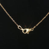 14k Yellow Gold and 2cttw Diamonds by the Yard Long Station Necklace 32"