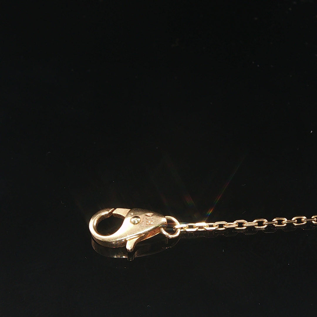 14k Yellow Gold and 2cttw Diamonds by the Yard Long Station Necklace 32"