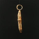 14k Yellow Gold and 2.50cttw Diamond Cross Pendant 2"