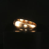 Antique 18k Yellow Gold and 0.50cttw OEC Diamond Starburst Ring Size 8.75