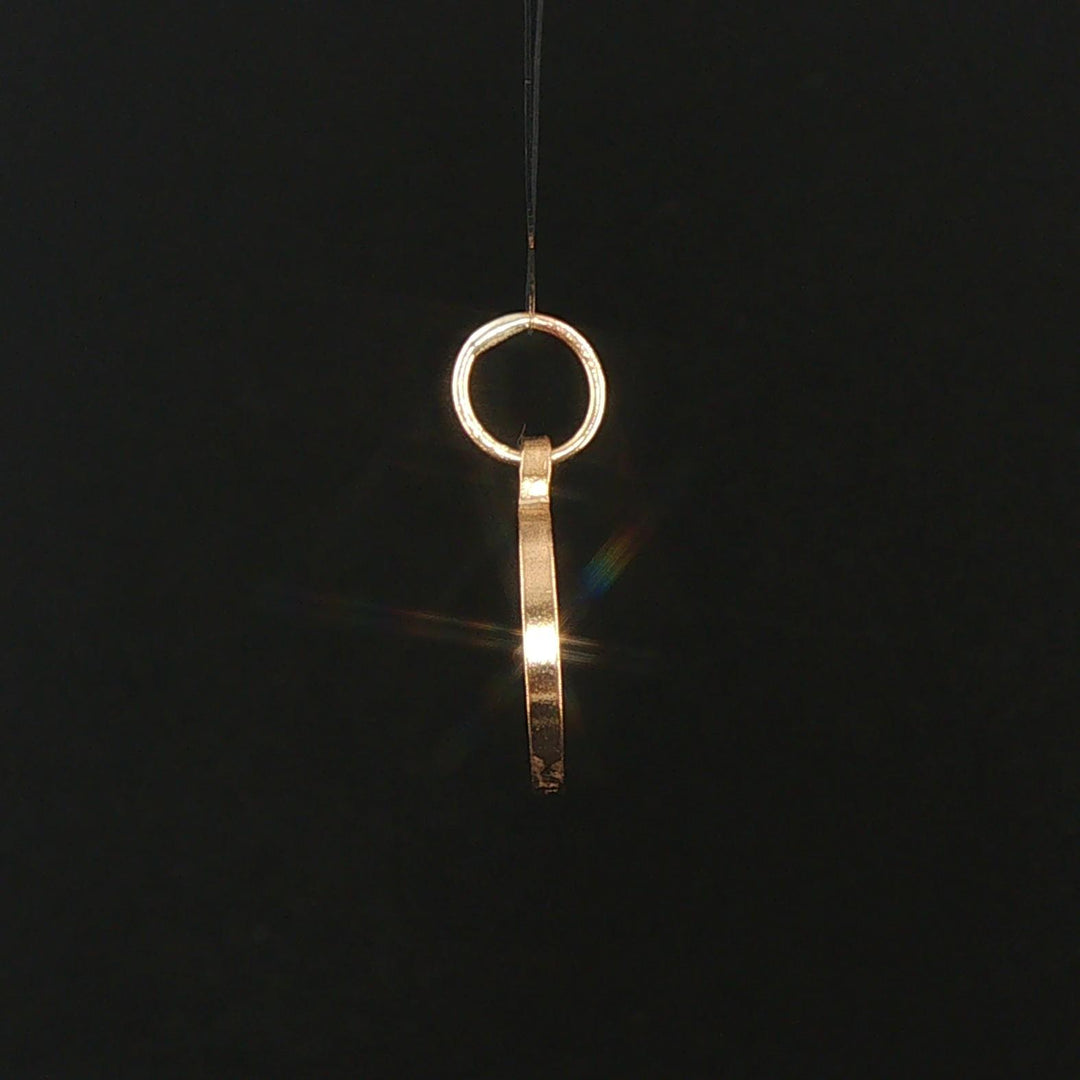 Franklin Mint 14k Yellow Gold Vintage Love In November Charm Pendant