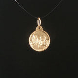 Franklin Mint 14k Yellow Gold Vintage Love In November Charm Pendant