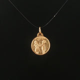 Franklin Mint 14k Yellow Gold Vintage Love In April Charm Pendant