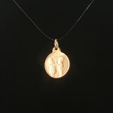 Franklin Mint 14k Yellow Gold Vintage Love In April Charm Pendant