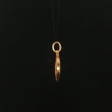 Franklin Mint 14k Yellow Gold Vintage Love In April Charm Pendant