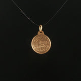 Franklin Mint 14k Yellow Gold Vintage Love In April Charm Pendant