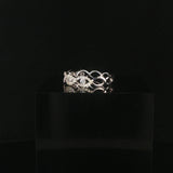 18k White Gold and 0.50cttw Diamond Band Ring Size 5.75