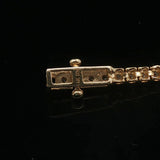14k Yellow Gold and 1cttw Natural Diamond Tennis Bracelet 6.5"