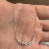 14k White Gold and 1cttw Diamond The Leo Pendant Necklace 18" or 20"