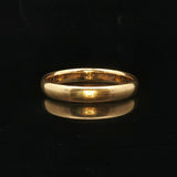 Tiffany & Co. Antique 22k Yellow Gold 4.1g Solid 3.5mm Band Ring Size 7.75