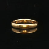 Tiffany & Co. Antique 22k Yellow Gold 4.1g Solid 3.5mm Band Ring Size 7.75