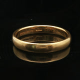 Tiffany & Co. Antique 22k Yellow Gold 4.1g Solid 3.5mm Band Ring Size 7.75