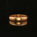22k Yellow Gold 3.5g Solid 4mm Band Ring Size 8