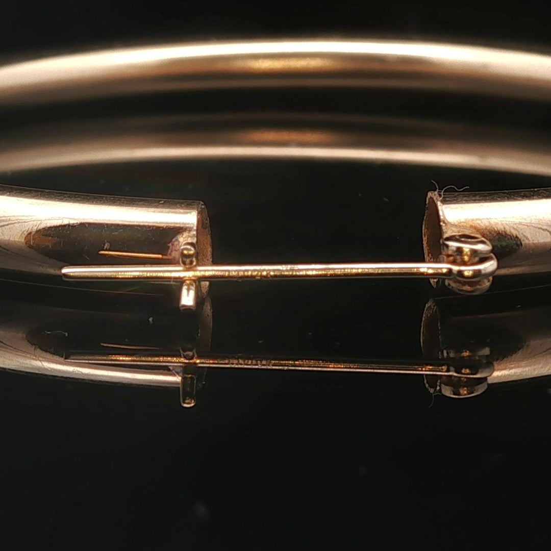 14k Yellow Gold 10.8g Large Ladies Polished Hoop Earrings 2.5"