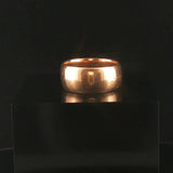 14k Yellow Gold 5.7g Solid Vintage 8mm Cigar Band Ring Size 5.25
