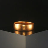18k Yellow Gold 3.9g Vintage Solid 5.5mm Band Ring Size 7.5