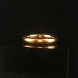Antique 18k Yellow Gold 5.7g Solid Polished 3.5mm Band Ring Size 6