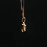 18k Yellow Gold and 0.38cttw Diamond Pendant Necklace 20"