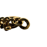 19k Portuguese Yellow Gold 7.5g Solid Thin 2mm Curb Link Chain Necklace 23"