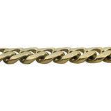 14k Yellow Gold 52.7g Solid Heavy 10mm Men's Cuban Link Bracelet Turkey 9"