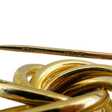 Tiffany & Co. 14k Yellow Gold 7.3g Spiral Brooch Pin 1.2"