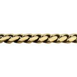 14k Yellow Gold 50.3g Solid Heavy 8mm Men's Cuban Link Bracelet 9"