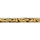 14k Yellow Gold 41g Ladies Thick 8.5mm Byzantine Link Necklace 16"