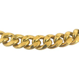 10k Yellow Gold 77.5g Hollow Thick 13mm Cuban Link Chain Necklace 20"