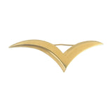 Tiffany & Co. 18k Yellow Gold 6.6g Vintage Large Seagull Pin Brooch