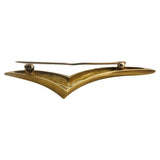 Tiffany & Co. 18k Yellow Gold 6.6g Vintage Large Seagull Pin Brooch