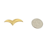 Tiffany & Co. 18k Yellow Gold 3.1g Vintage Small Seagull Pin Brooch