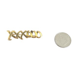 Tiffany & Co. by Paloma Picasso 1983 Vintage XO Signature Pin Brooch