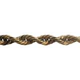 10k Yellow Gold 7.5g Hollow Men's 6mm Rope Bracelet 8.5"