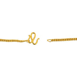 24k Pure Yellow Gold 12.5g Solid Thin 2.2mm Curb Link Chain Necklace 19"