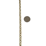 14k Yellow Gold 5.8g Milor Ladies Oval Cable Link Bracelet Italy 7.25"