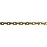 14k Yellow Gold 5.8g Milor Ladies Oval Cable Link Bracelet Italy 7.25"