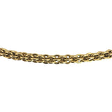 14k Yellow Gold 24.5g Long 5mm Fancy Circle Link Chain Necklace 31"
