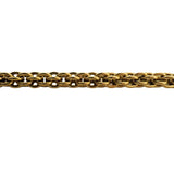 14k Yellow Gold 24.5g Long 5mm Fancy Circle Link Chain Necklace 31"