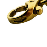 14k Yellow Gold 24.5g Long 5mm Fancy Circle Link Chain Necklace 31"