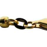 18k Yellow Gold 29.5g Solid 2.5mm Squared Franco Link Chain Necklace Italy 26"