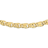 18k Yellow Gold 56g Solid Vintage 5.5mm Fancy Curb Link Chain Necklace Italy 24"