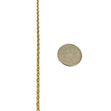 18k Yellow Gold 6.9g Solid Thin 3mm Flat Circle Link Chain Necklace Italy 20"