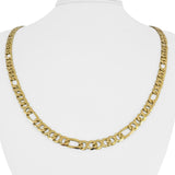 18k Yellow Gold 27g Solid Men's 5.5mm Fancy Curb Link Chain Necklace Italy 23.5"