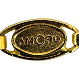 14k Yellow Gold 13g Solid 6mm Squared Double Curb Link Bracelet Italy 8.25"